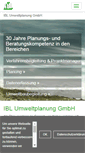 Mobile Screenshot of ibl-umweltplanung.de